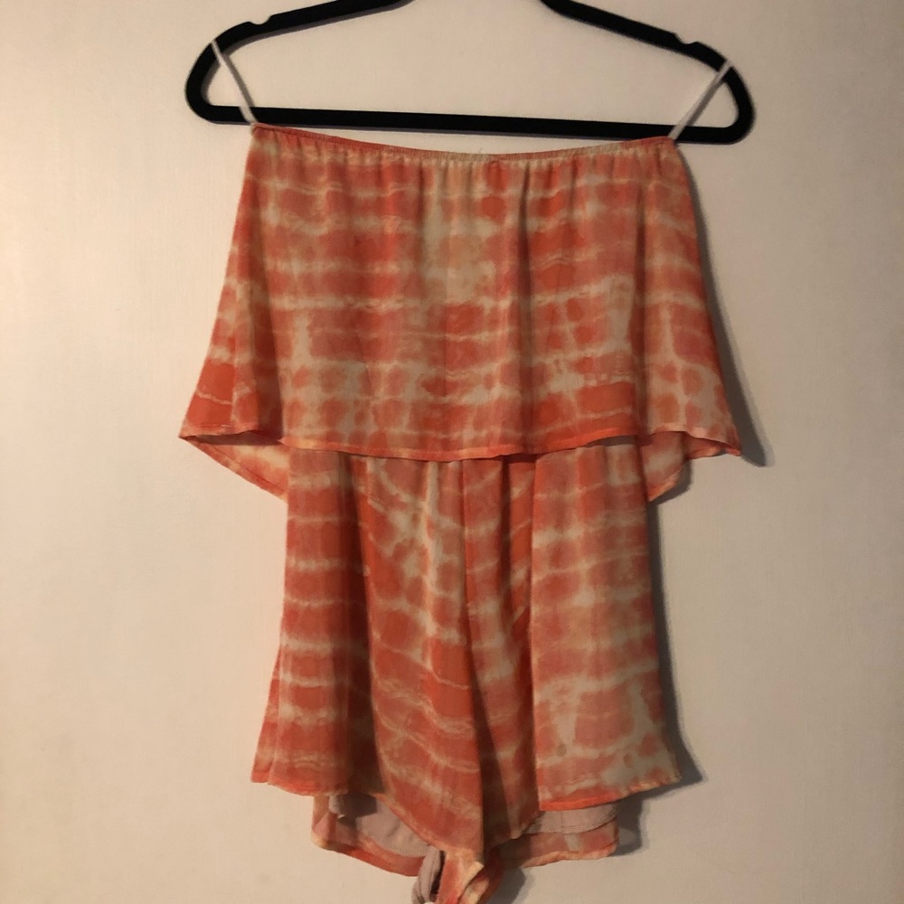 Orange Romper